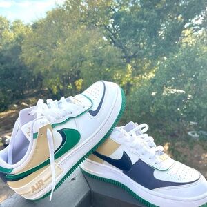 Air Force 1 “White Malachite Sesame” Shoes